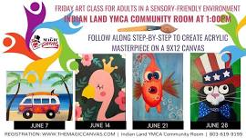 Sensory-Friendly Art Class for Adults June 14 1:00