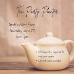 Tea Party Planter