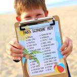 Beach Day Scavenger Hunt!