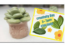 Clay Time Cactus Creating Time