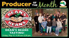 Producer of the Month Dean’s Beans Tasting