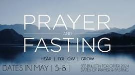 Prayer & Fasting