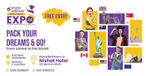 Study Abroad Expo In Lahore!