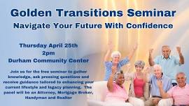 Golden Transitions Seminar - Navigate Your Future With Confidence