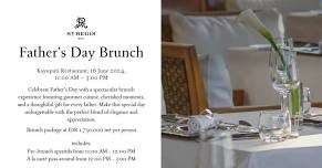 Father's Day Brunch at Boneka Restaurant