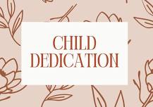 Child Dedication