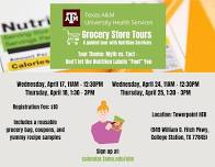 April Grocery Store Tours