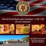 American Legion Post 40 – Food Bank (Plymouth)