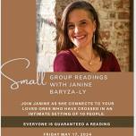 Small Group Readings with Janine Baryza-Ly