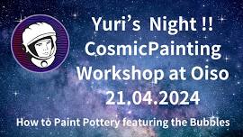 Cosmic Painting workshop at Oiso