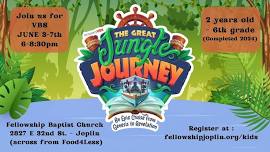 Vacation Bible School - Jungle Journey - VBS