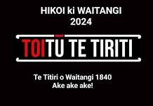 Toitu Te Tiriiti o Waitangi