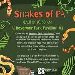 Snakes of PA