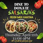 Dine to Donate at Salsaria’s!