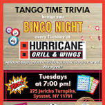 FREE Tuesday Bingo Show! Hurricane Grill & Wings in Syosset!