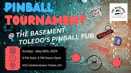 Toledo Pinball : The Basement - PINBALL Tournament : STERN ARMY