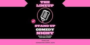 THE LINEUP | English Stand Up Comedy Night