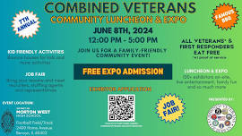 2024 Combined Veterans Community Luncheon & Expo