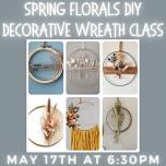 Spring Florals DIY Decorative Wreaths