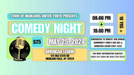 Comedy Night Fundraiser at the American Legion Post 633