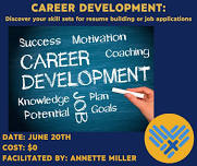 CAREER DEVELOPMENT: Discover your skill sets for resume building or job applications