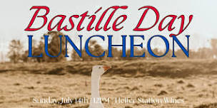 Bastille Day Luncheon at Heifer Station Wines