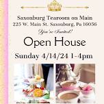 Bridal & Special Event Open House at The Saxonburg Tearoom on Main