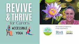 FREE accessible yoga for unpaid carers (caring for an adult) - week 3