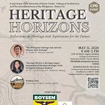 HERITAGE HORIZONS: Reflections on Heritage and Aspirations for the Future