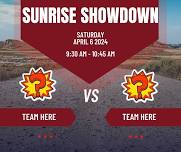 Home Team Sunrise Showdown!!!