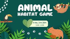 Children's Animal Habitat Game