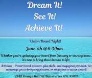 Conscious Living Group Vision Board Night