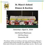 2024 St. Mary's School Dinner & Auction