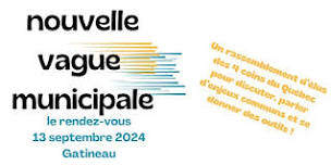 Rendez-vous de la nouvelle vague municipale - première édition!