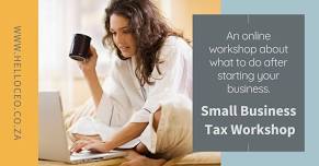 Small Business Tax Workshop