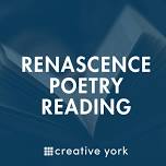 Renascence Poetry Reading