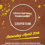 1 Pitch Softball Tournament