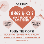 Axes & O’s: Axe Throwing Date Night at Axeiom