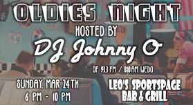 Oldies Dance Night Hosted By Johnny O