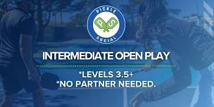 INTERMEDIATE OPEN PLAY (3.5+)