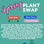 Spring Plant Swap