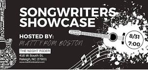 Live Music: Songwriters Showcase - Hosted by Matt From Boston