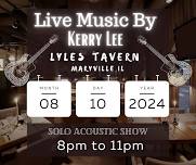 Live music by Kerry Lee at Lyles Tavern