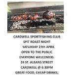 Cardwell Sportfishing Club Spit Roast Night