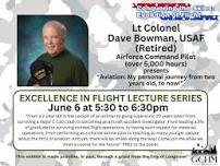 Lt Colonel Dave Bowman presents 