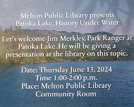 Patoka Lake: History Under Water