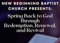 Spring Back to God through Redemption, Renewal, and Revival