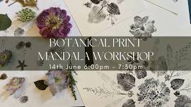 Botanical Print Mandala Workshop