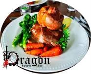 The Dragon Sports Bar: ROAST BEEF DINNER on Sundays