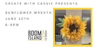 Sunflower Wreath at Boom Island Brewing Co.